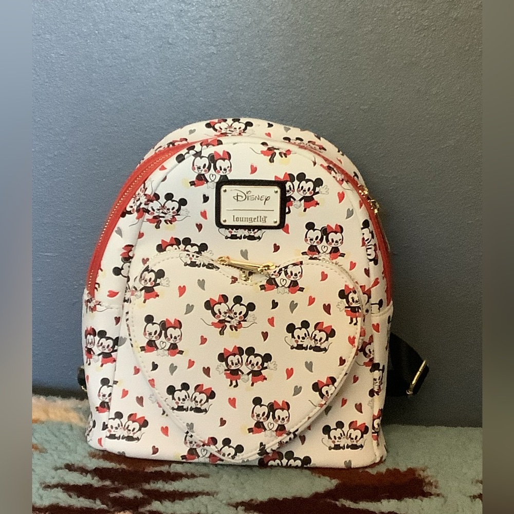 Loungefly “Vintage” Mickey & Minnie backpack
